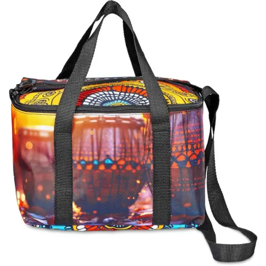 Hoppla Kruger Polyester 12-Can Cooler Front